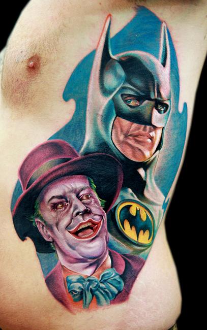 Tattoos - Holy Rib Piece Batman